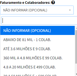 imagem do filtro de faturamento da plataforma EmpresAqui.